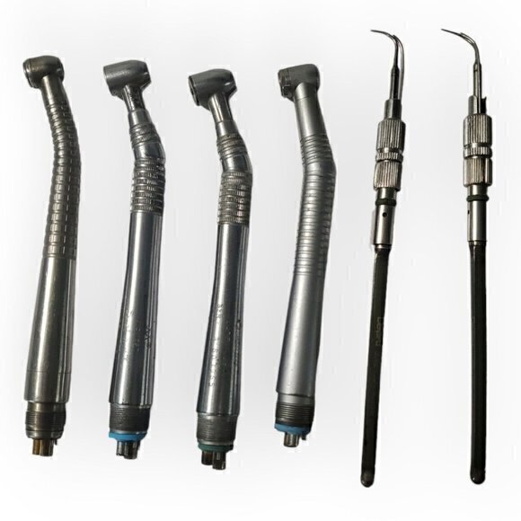 Lot of 11 Used Dental Tools, Accessories Impression Trays Henry Schein Handpiece - Picture 3 of 3